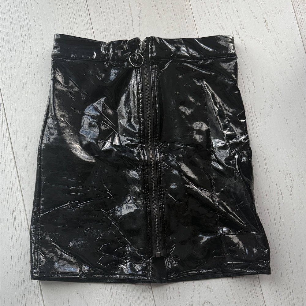 NBD Vanna Black Mini Skirt